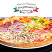 12. Pizza Quattro Stagioni / geviertelt
